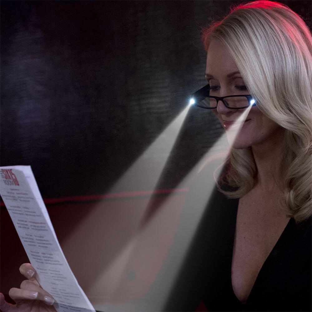 LIGHTSPECS Lunettes de lecture LED légères
