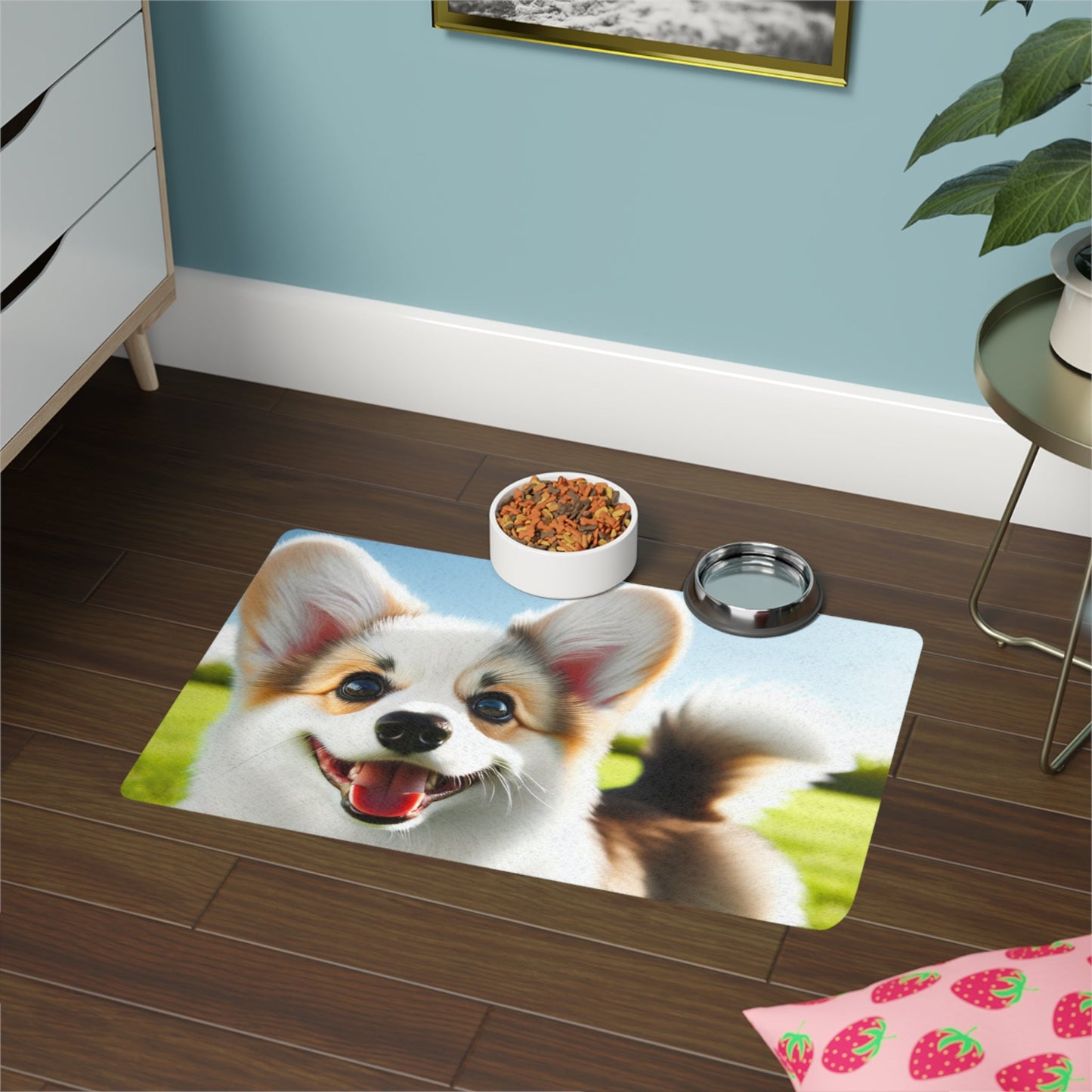 Non-Slip Pet Food Mat – Waterproof Feeding Mat for Dogs