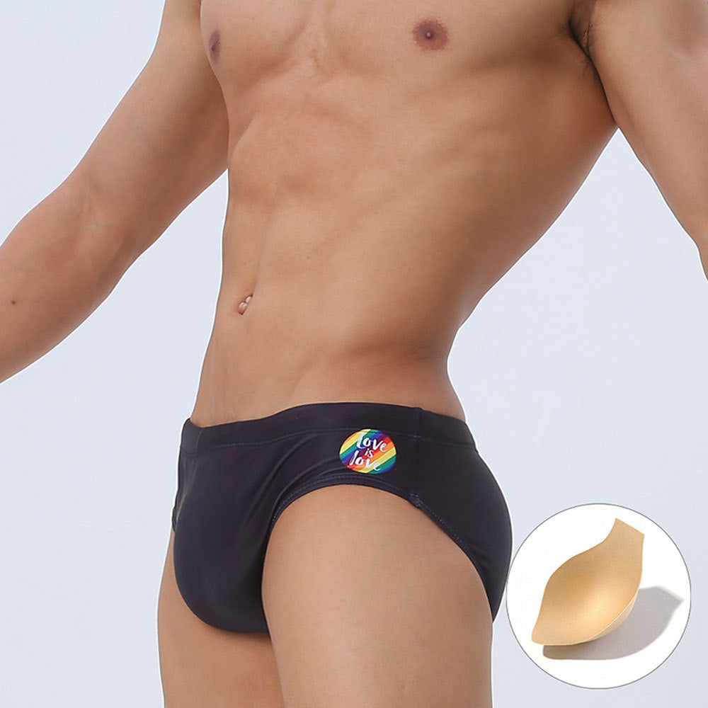 Mens New Printed Briefs Multicolor Print