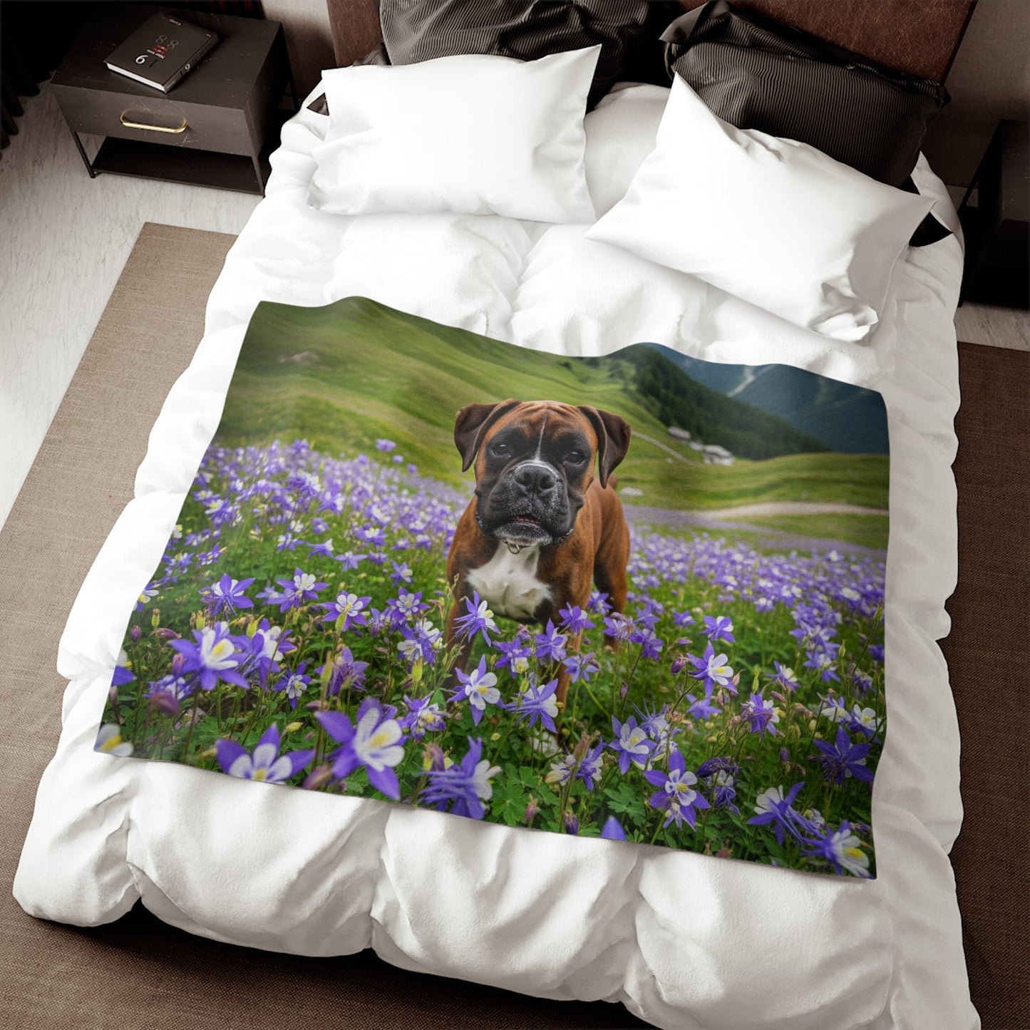 Sweatshirt Blanket – Plush Fleece Throw, 2 Size Options