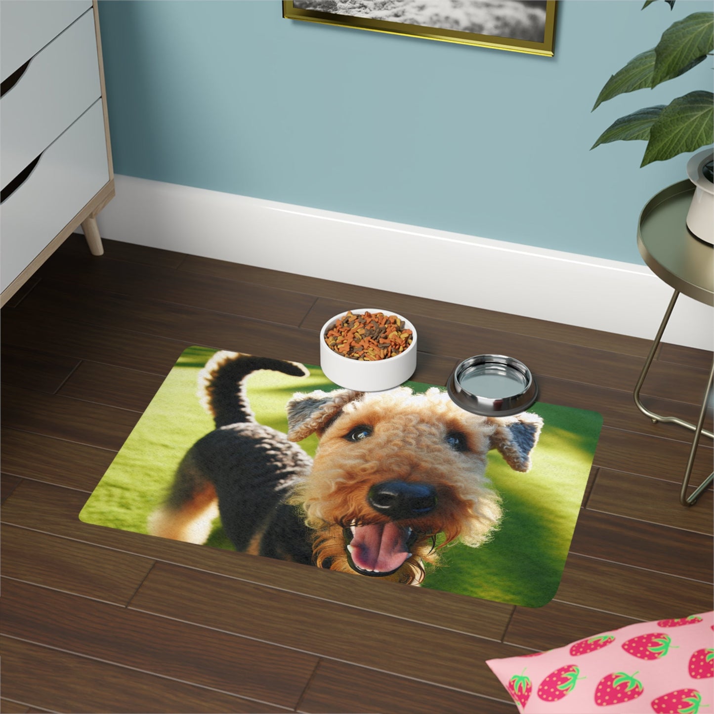 Non-Slip Pet Food Mat – Waterproof Feeding Mat for Dogs
