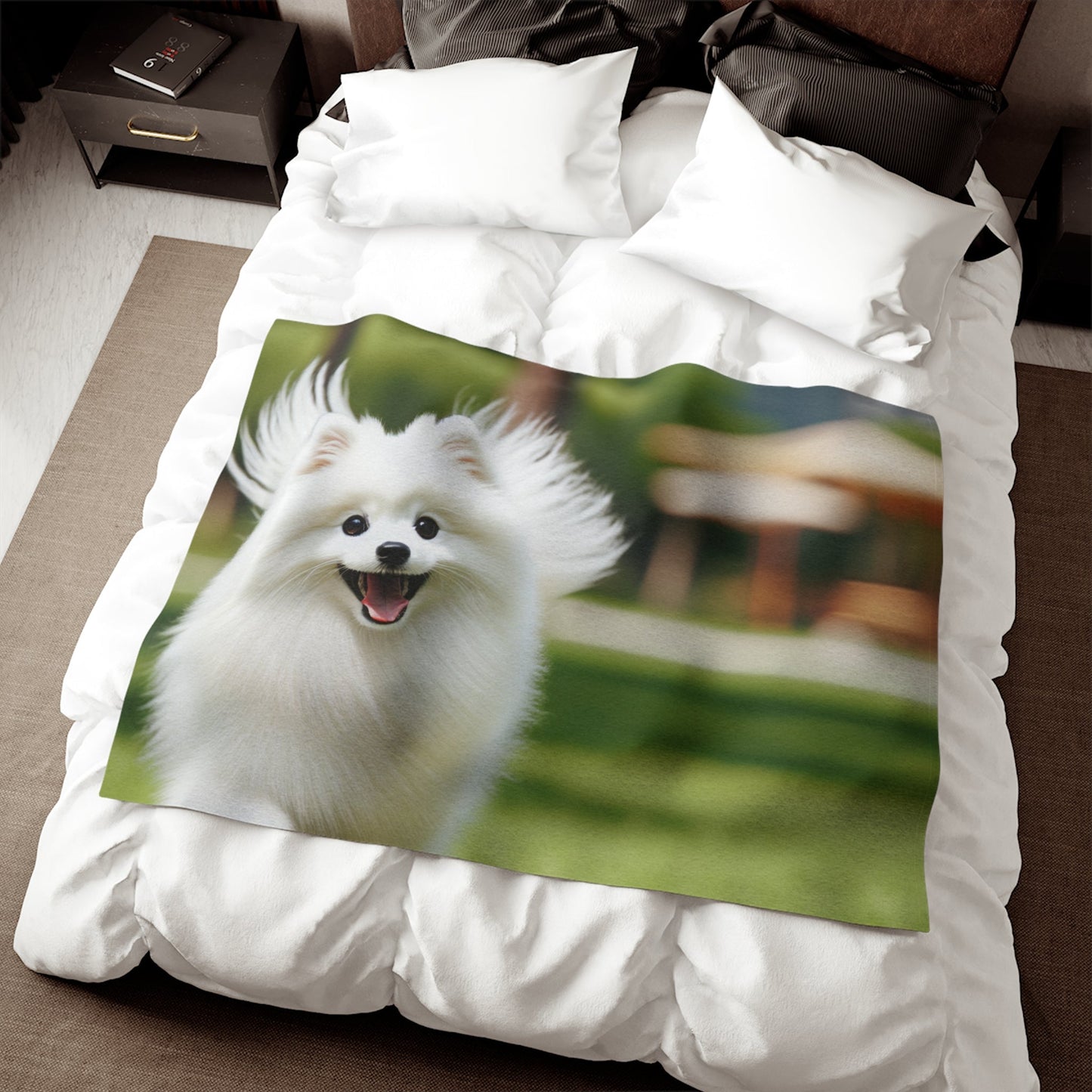 Sweatshirt Blanket – Plush Fleece Throw, 2 Size Options
