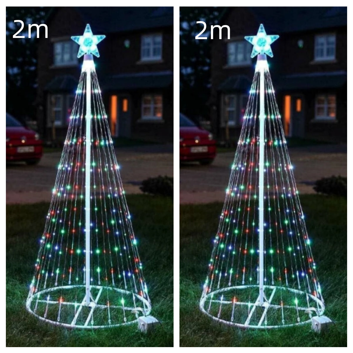 Multi-Color LED Animated Christmas Tree Lights