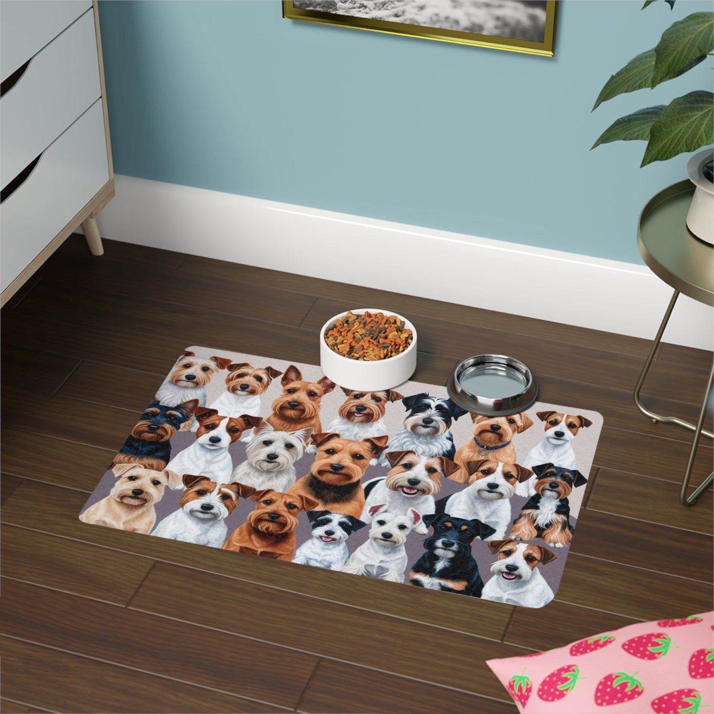 Non-Slip Pet Food Mat – Waterproof Feeding Mat for Dogs