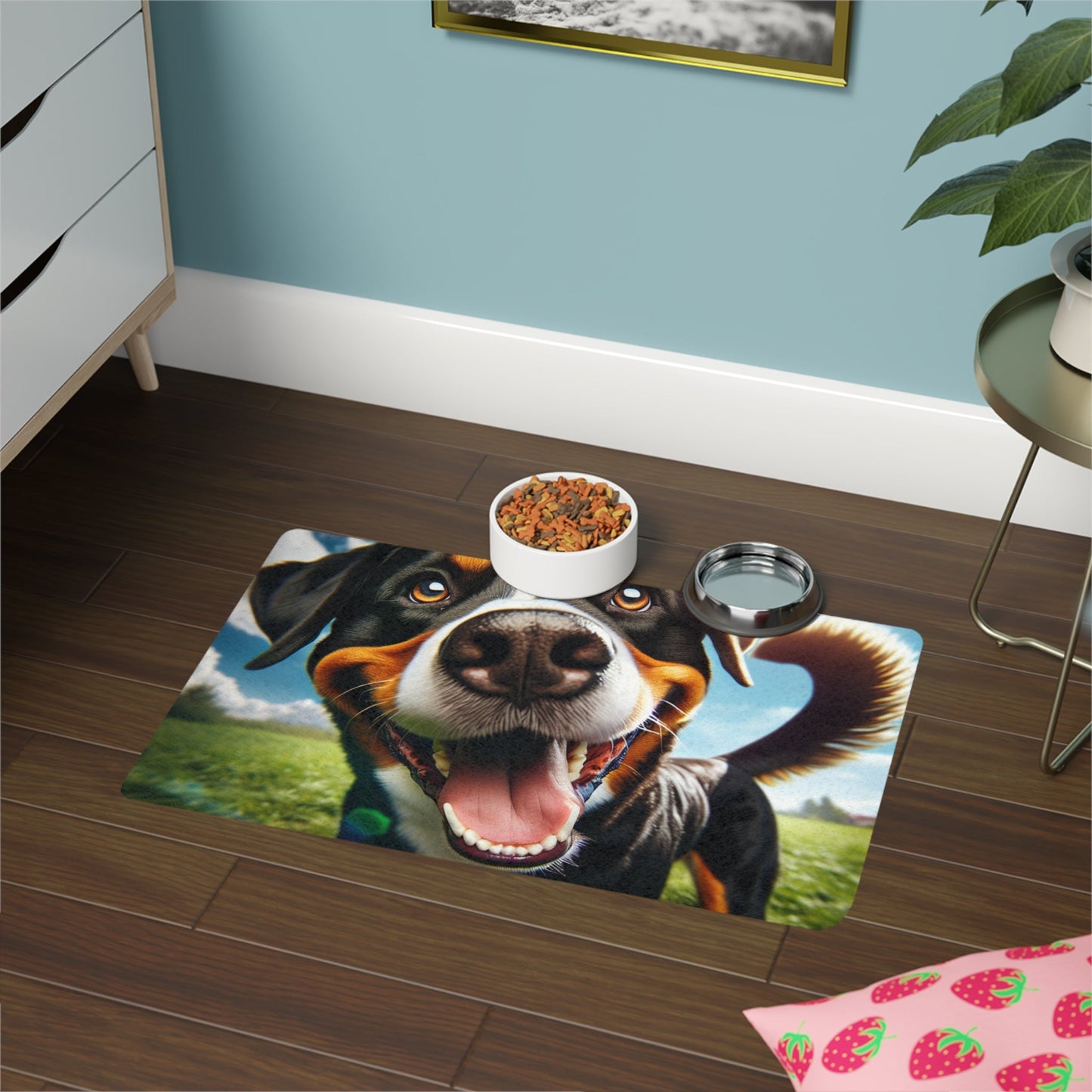 Non-Slip Pet Food Mat – Waterproof Feeding Mat for Dogs