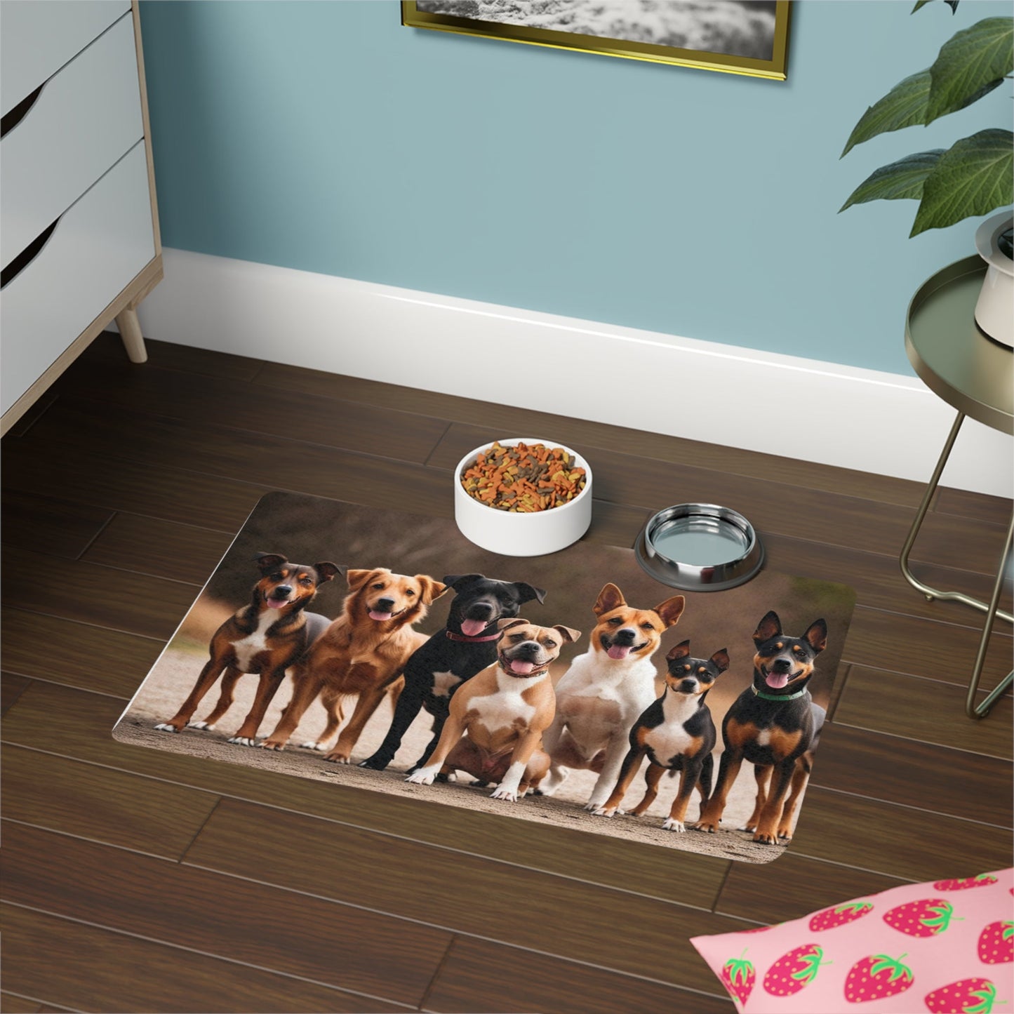 Non-Slip Pet Food Mat – Waterproof Feeding Mat for Dogs