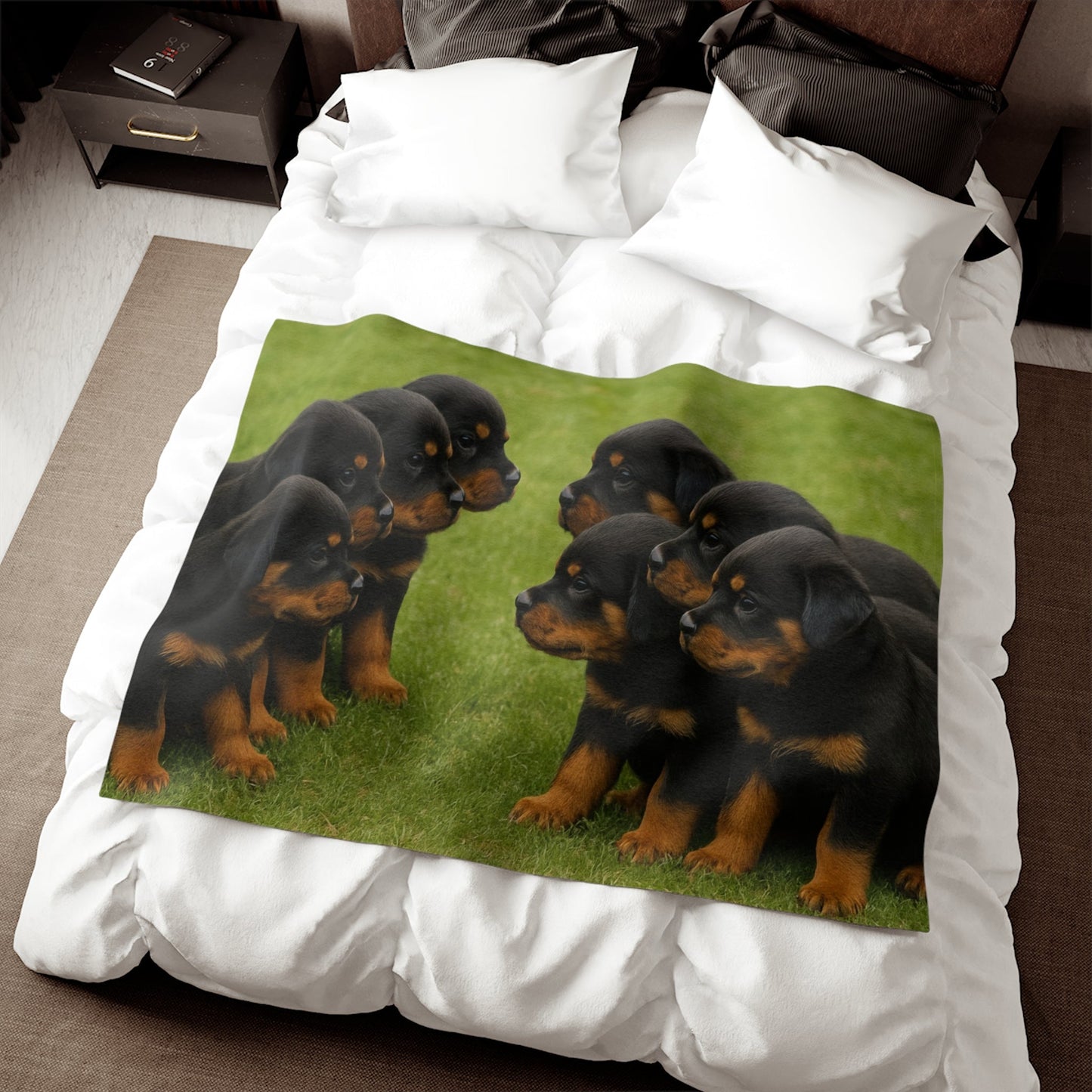 Sweatshirt Blanket – Plush Fleece Throw, 2 Size Options