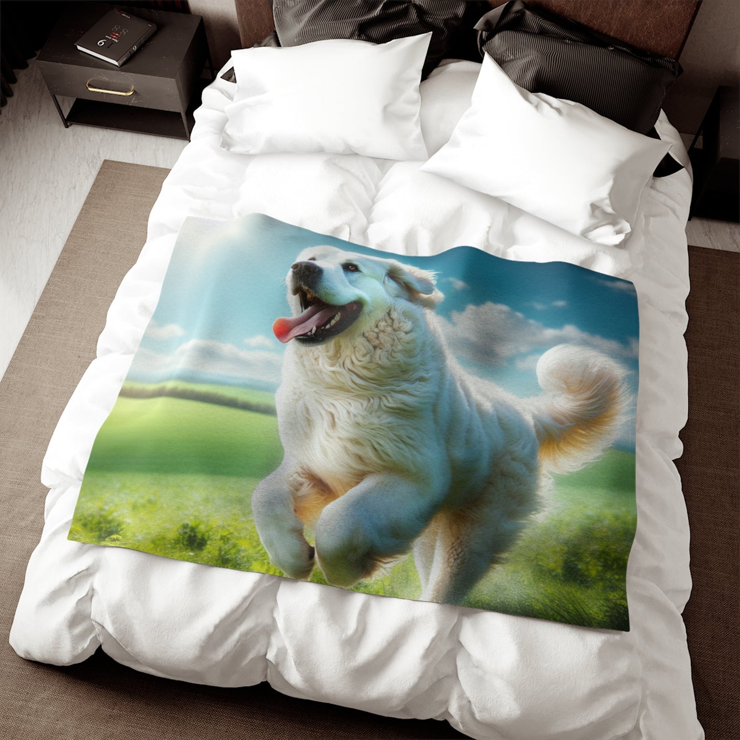 Sweatshirt Blanket – Plush Fleece Throw, 2 Size Options