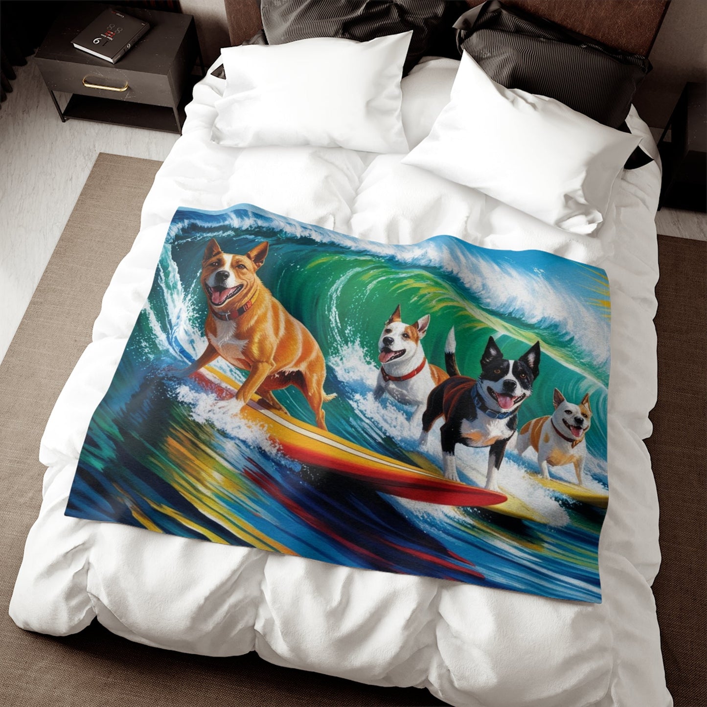 Sweatshirt-Decke – Plüsch-Fleece-Überwurf, 2 Größenoptionen