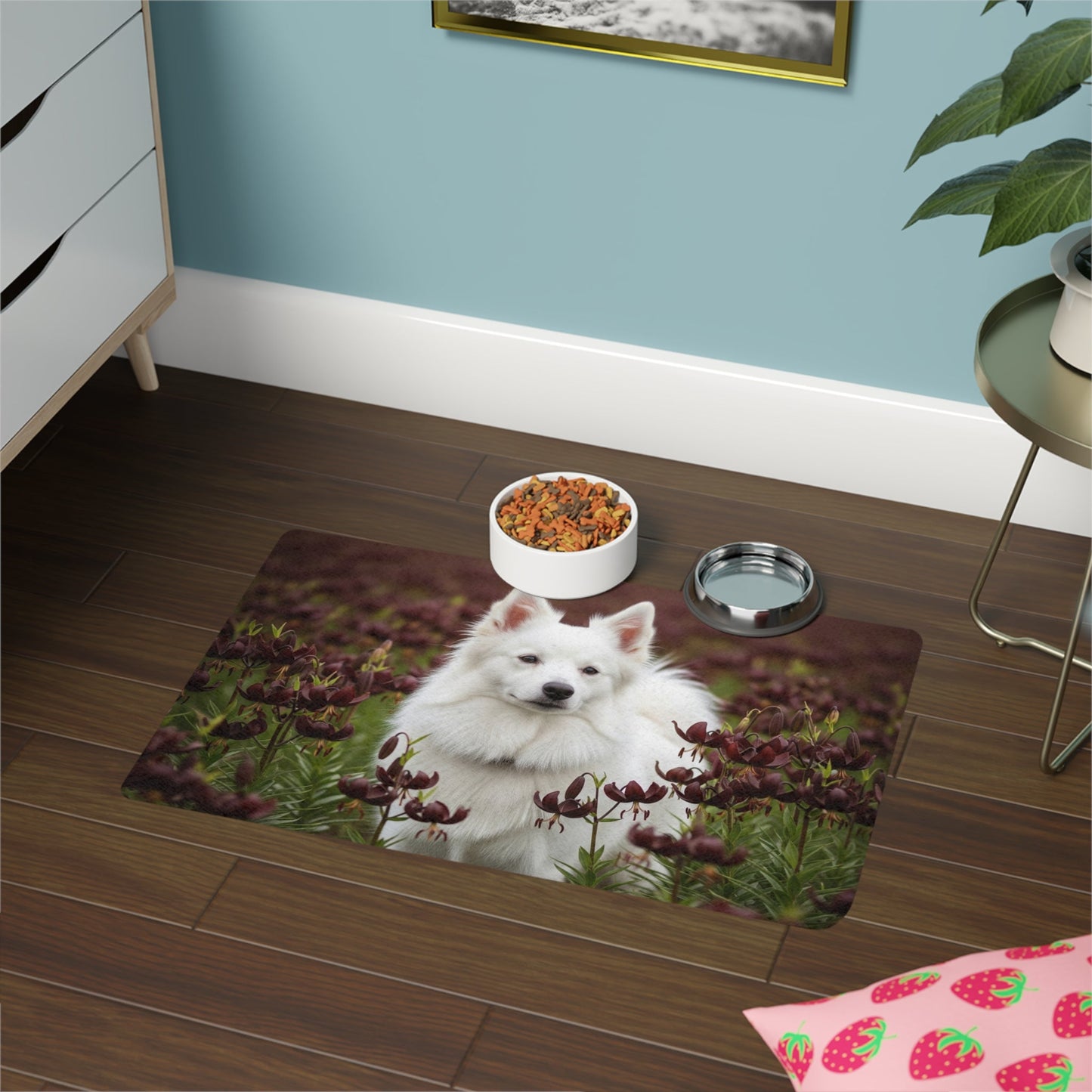 Non-Slip Pet Food Mat – Waterproof Feeding Mat for Dogs