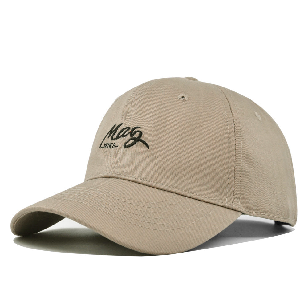 Men's And Women's Identical Solid-color Embroidered Letter May Fashion Casual Baseball Cap, Suitable For Outdoor Outings, Mountain Climbing, Fishing, And Daily Commuting.