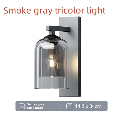 Nordic Wall Lamp Designer Villa Living Room Hotel Aisle Staircase Balcony Bedside Creative Glass Lamps