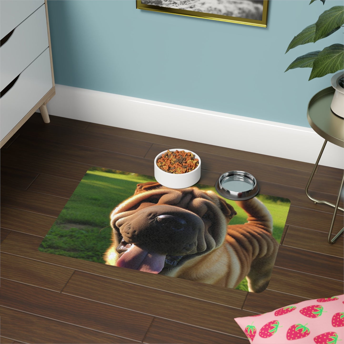 Non-Slip Pet Food Mat – Waterproof Feeding Mat for Dogs