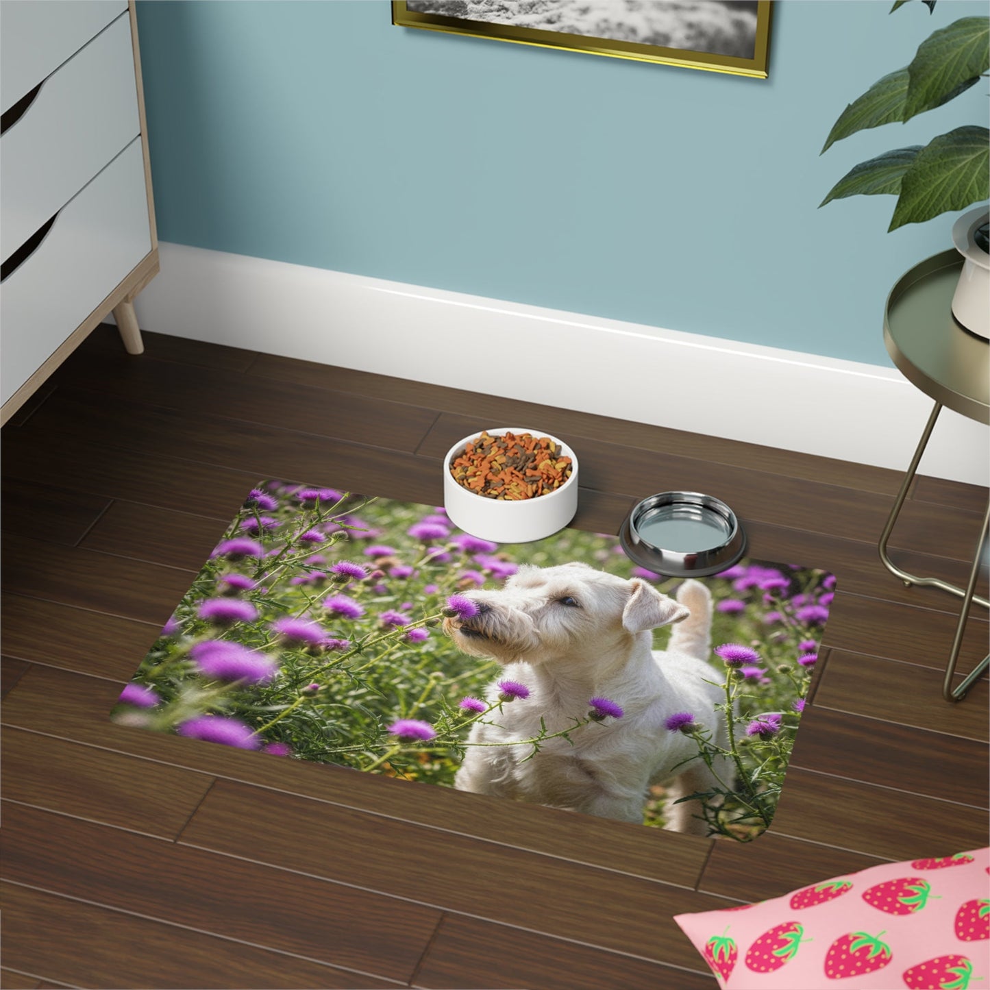 Non-Slip Pet Food Mat – Waterproof Feeding Mat for Dogs