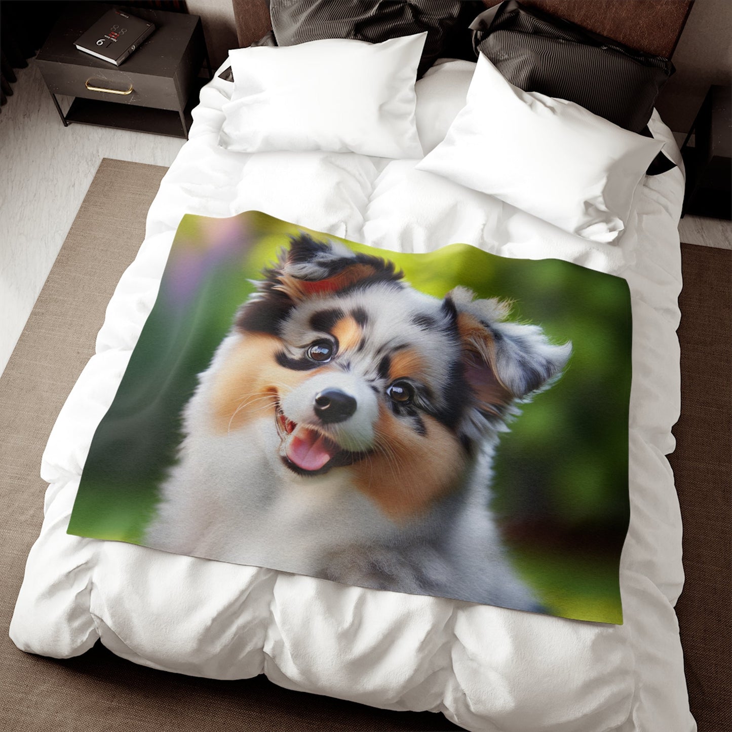 Sweatshirt Blanket – Plush Fleece Throw, 2 Size Options