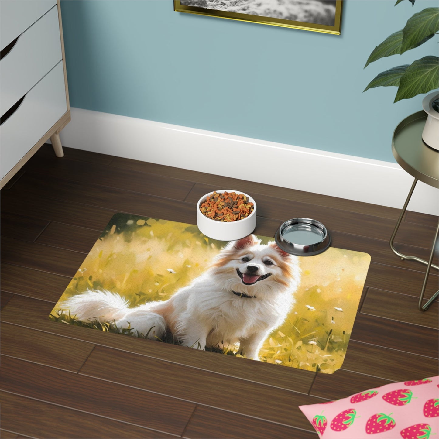 Non-Slip Pet Food Mat – Waterproof Feeding Mat for Dogs