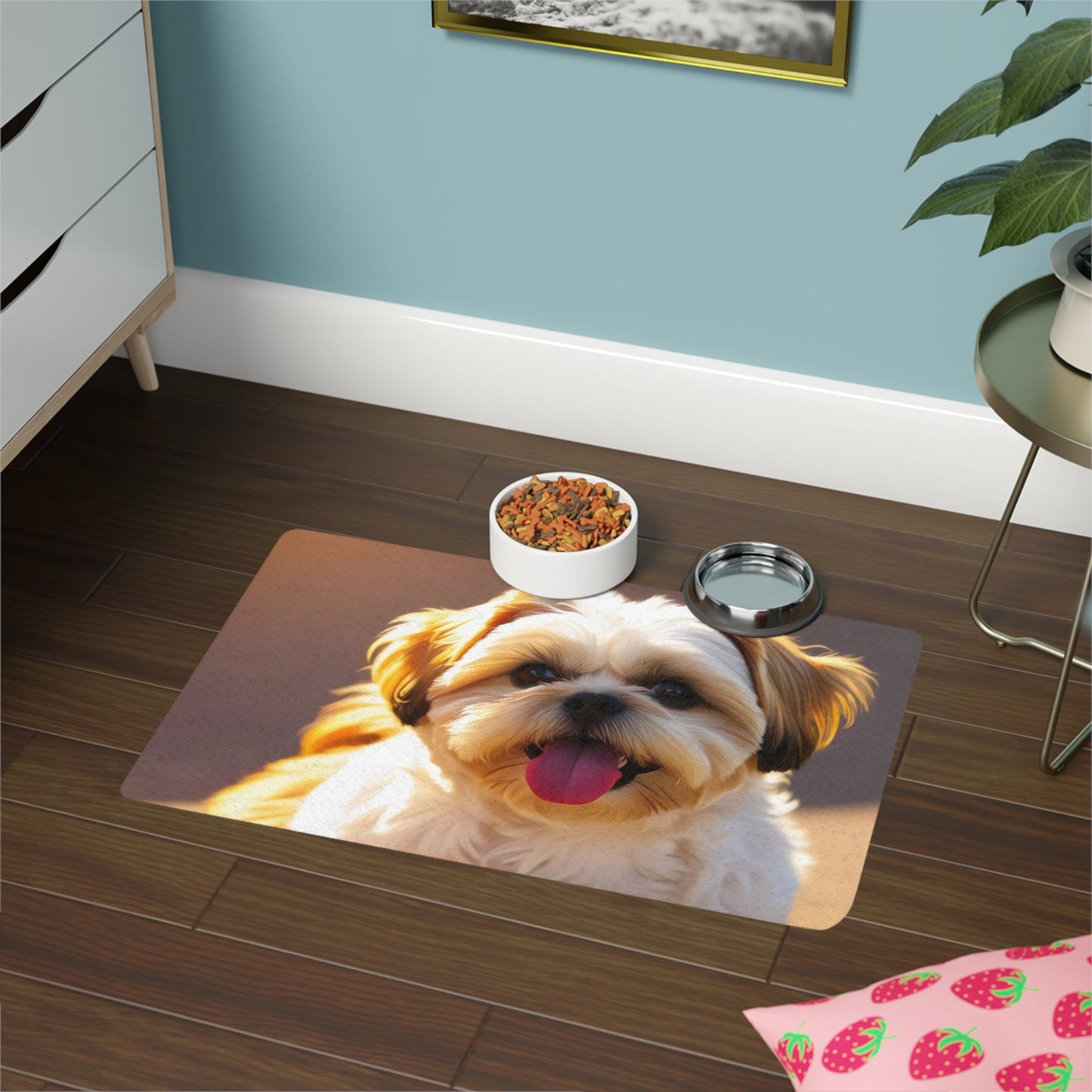 Non-Slip Pet Food Mat – Waterproof Feeding Mat for Dogs