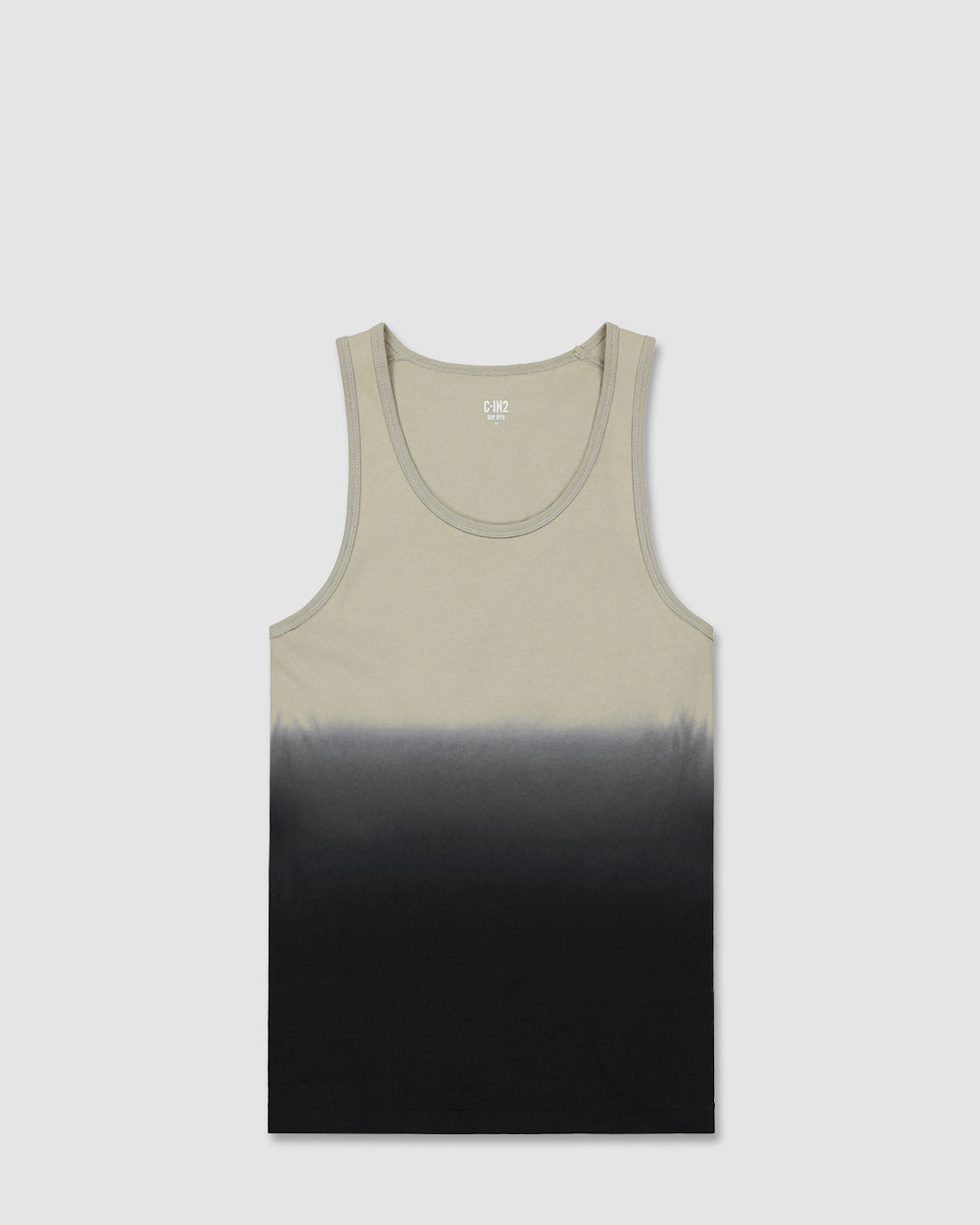 Dip Dye Relaxed Tank Sandstone Beige