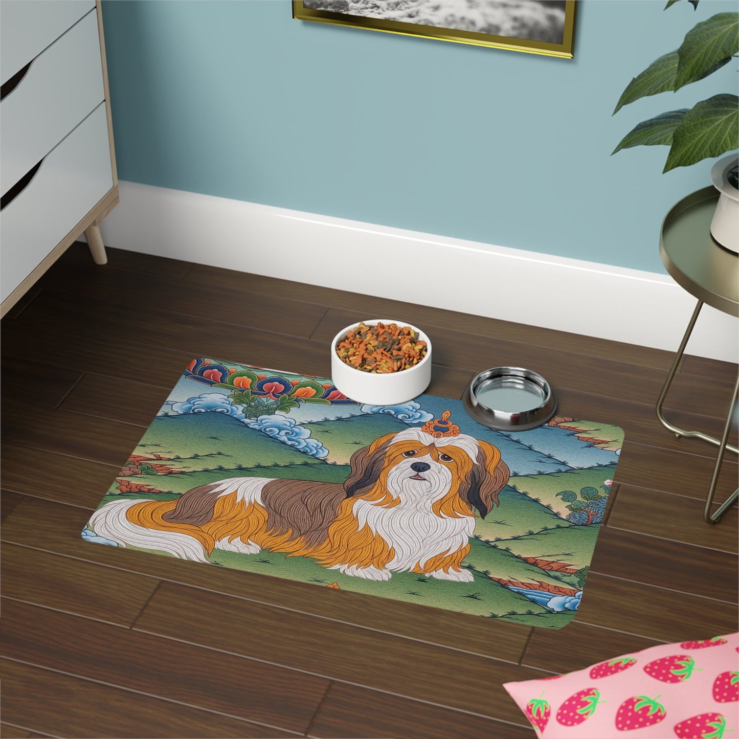 Non-Slip Pet Food Mat – Waterproof Feeding Mat for Dogs