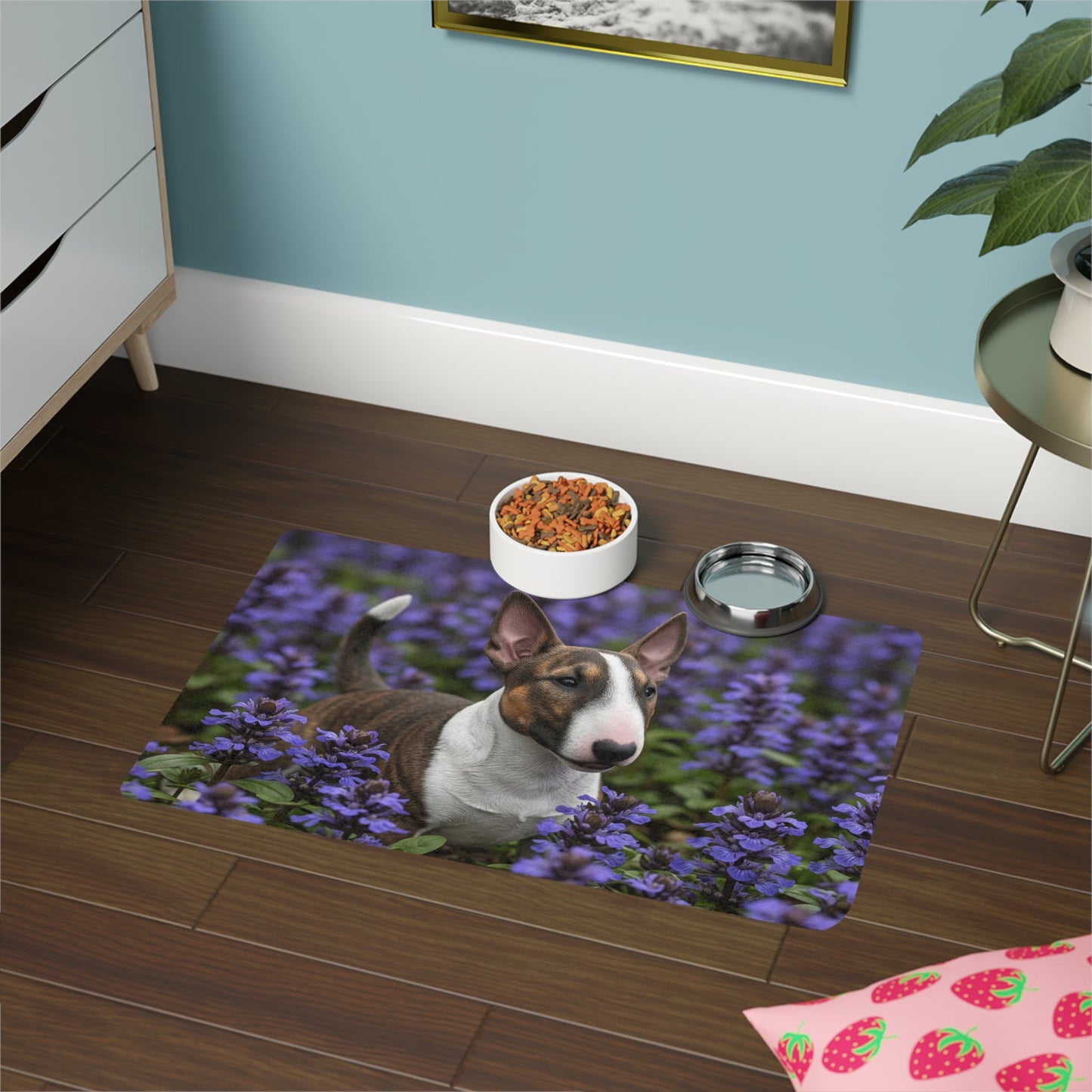 Tapis antidérapant pour animaux de compagnie – Tapis d'alimentation étanche pour chiens