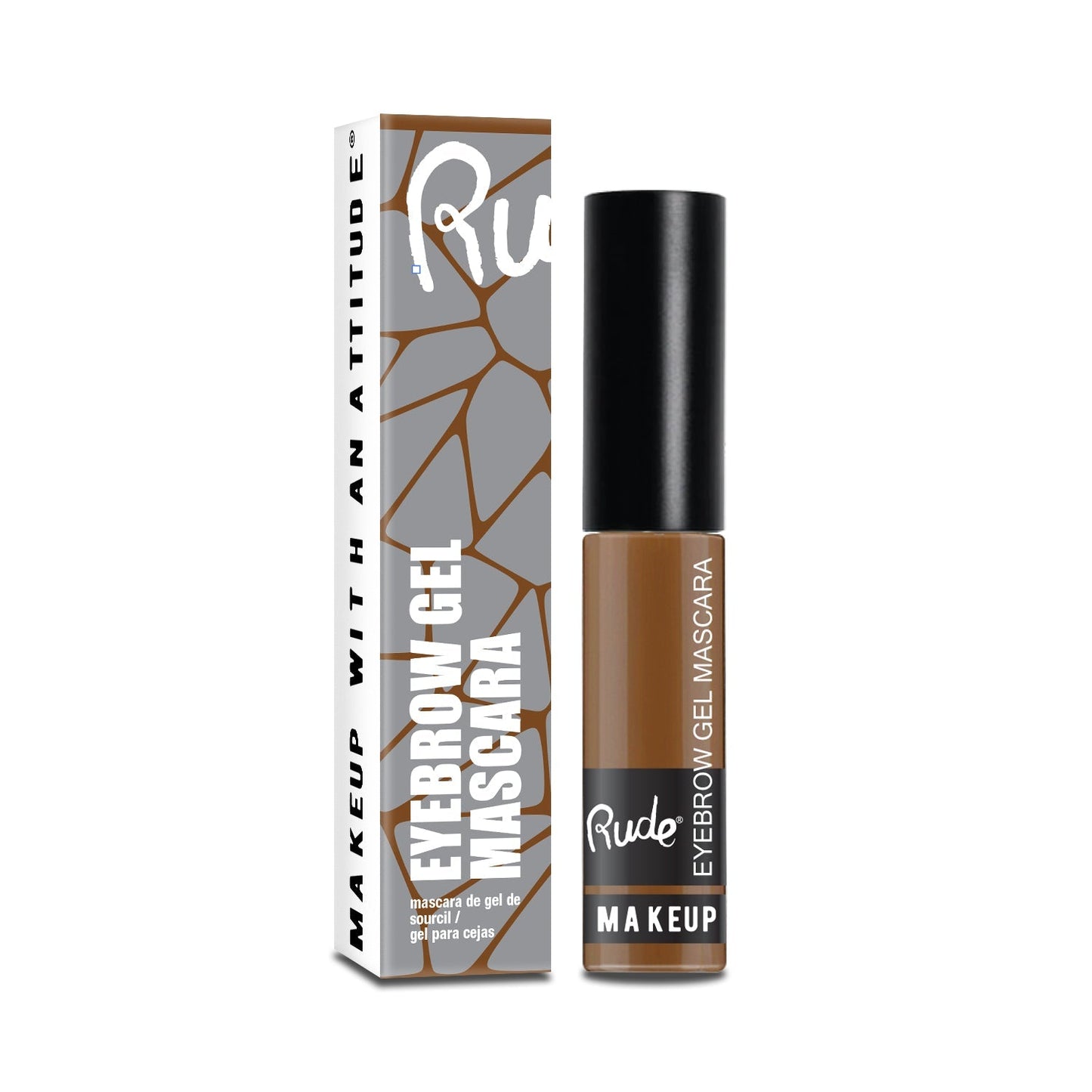 Mascara Gel Sourcils RUDE - Brun Naturel