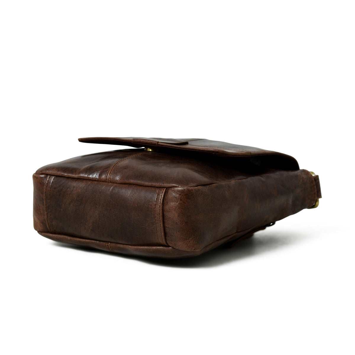 Sac Bandoulière en Cuir Marron
