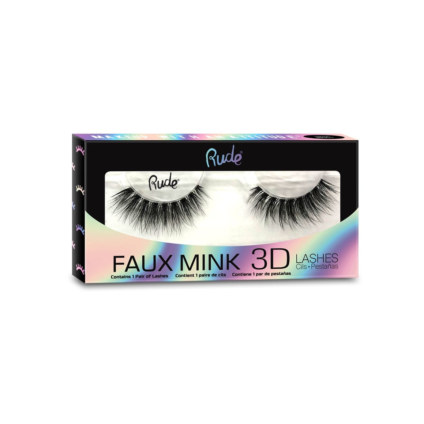 RUDE Lush - Faux Mink 3D Lashes - Metamorphic - Metamorphic