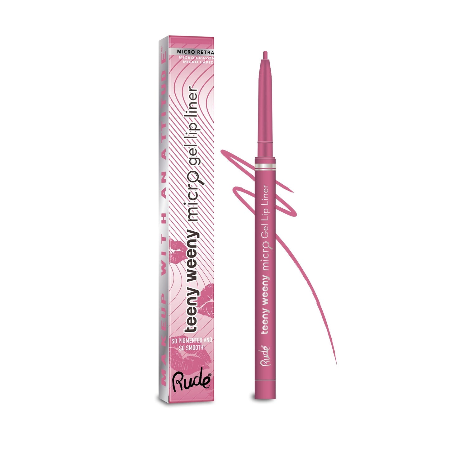 Crayon Gel Lèvres Ultra Fin RUDE - I'm A Flirt