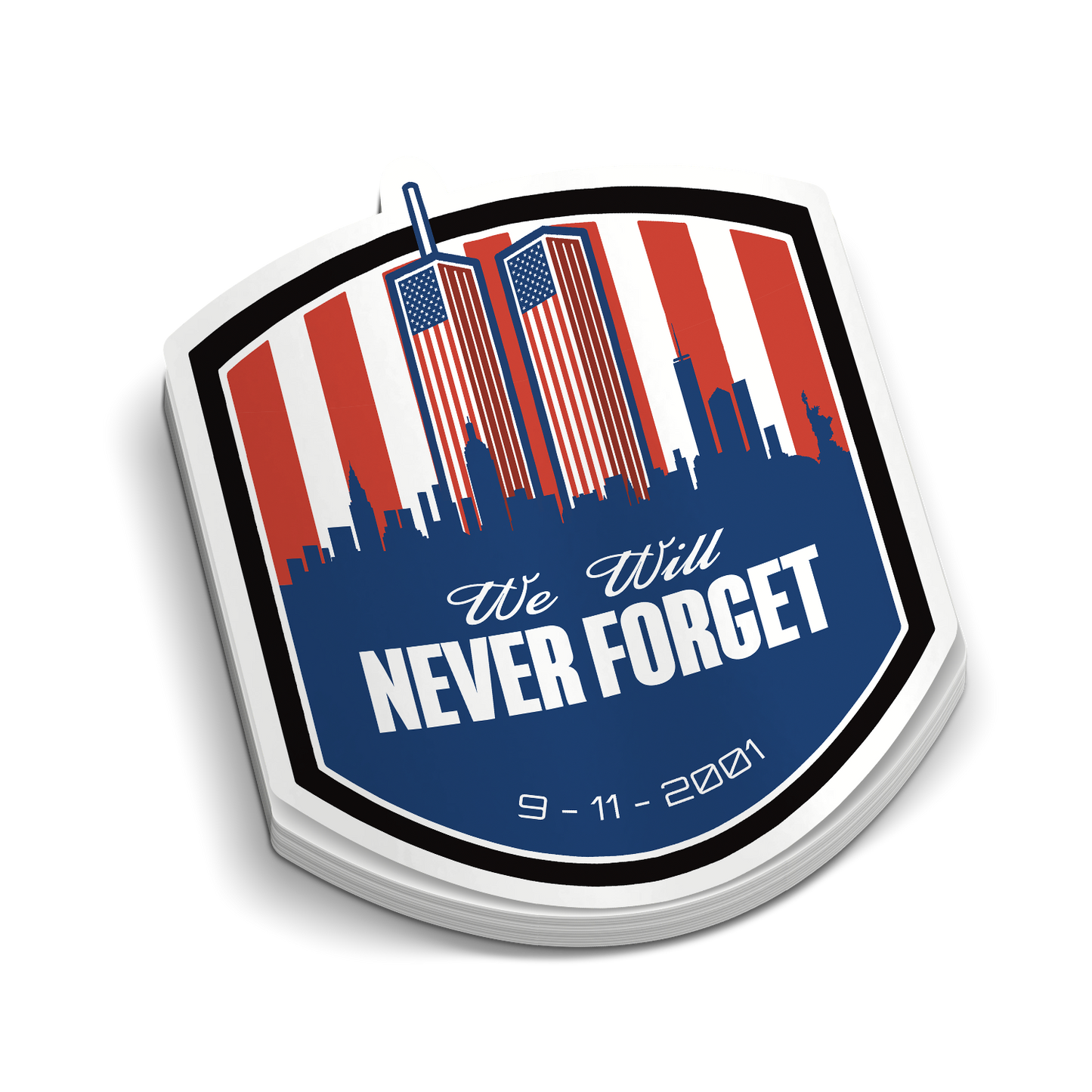 9/11 Gedenk-Sticker-Pack