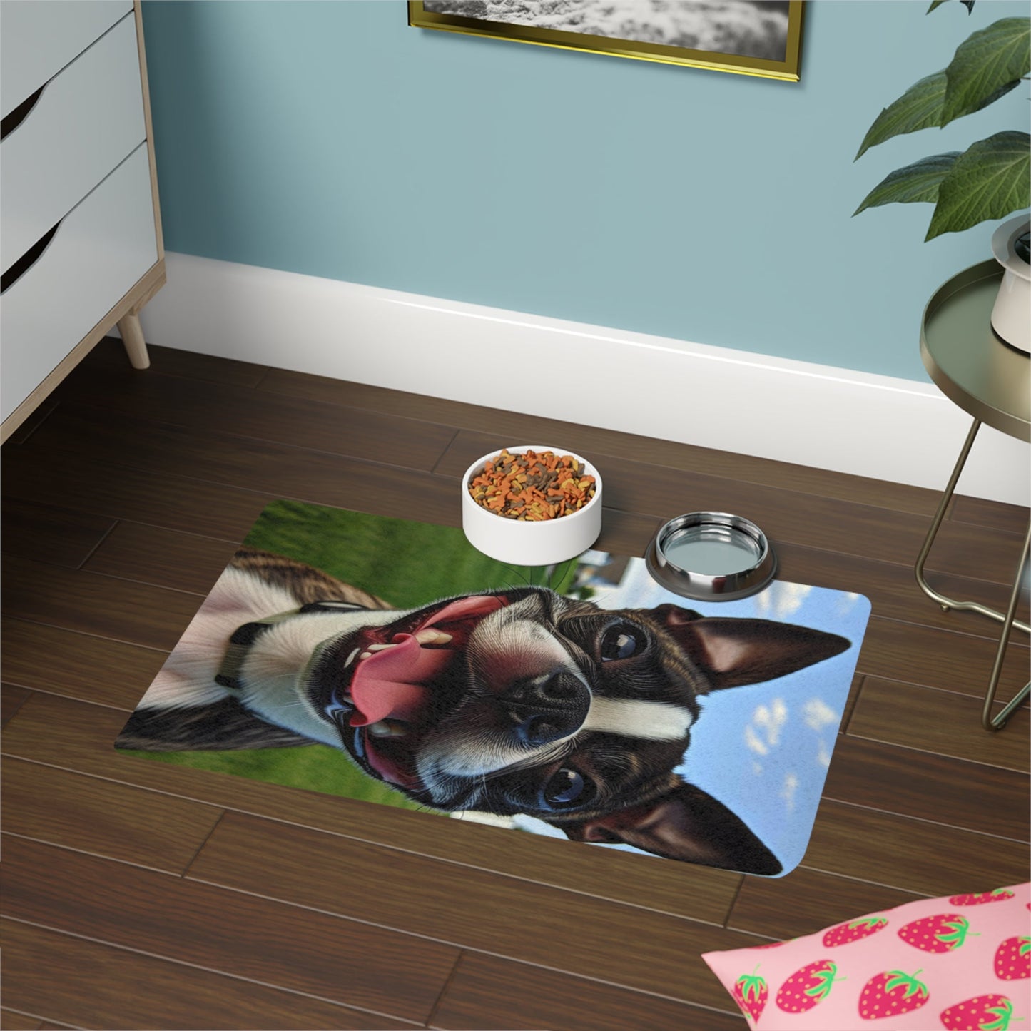 Non-Slip Pet Food Mat – Waterproof Feeding Mat for Dogs