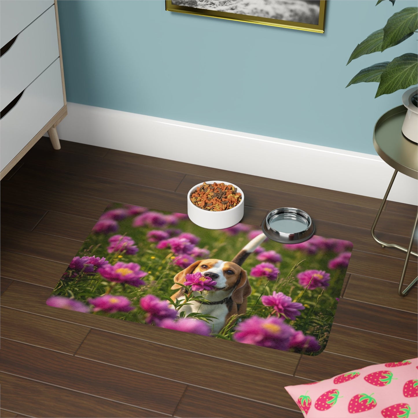 Non-Slip Pet Food Mat – Waterproof Feeding Mat for Dogs