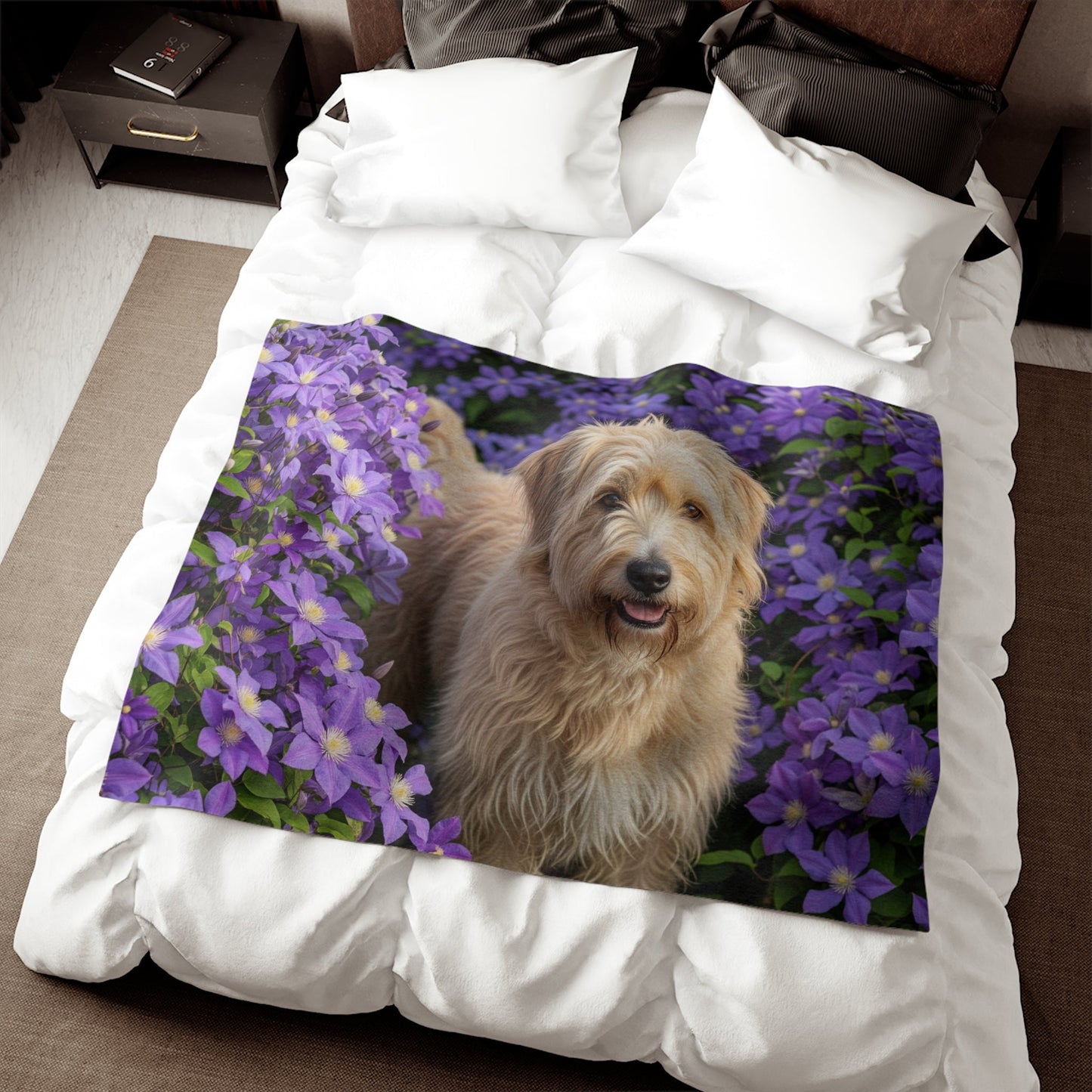 Sweatshirt Blanket – Plush Fleece Throw, 2 Size Options