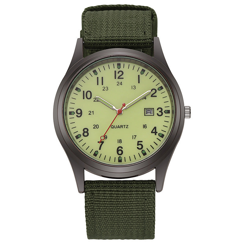 Mens Casual Calendar Sports Quartz Watch