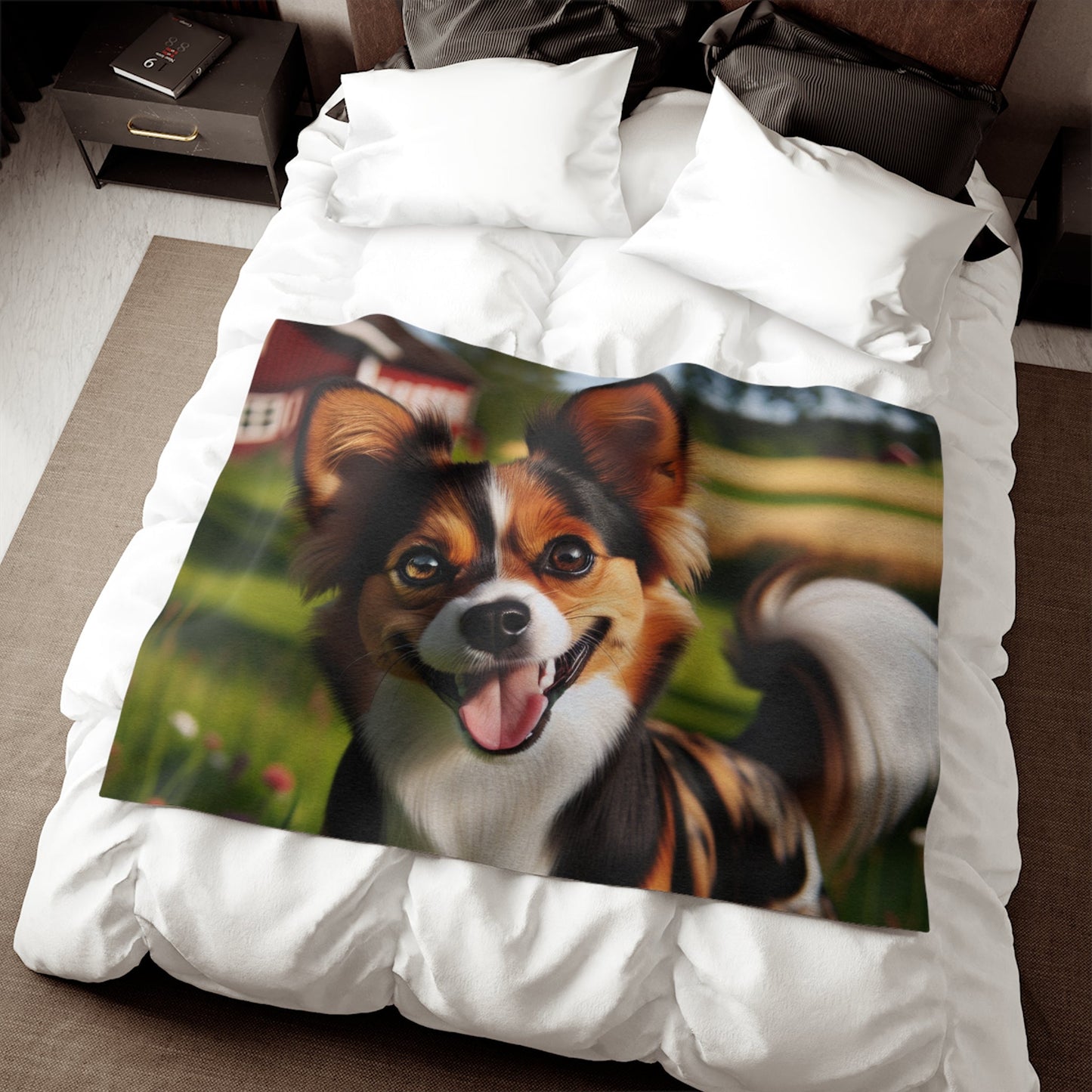Sweatshirt Blanket – Plush Fleece Throw, 2 Size Options