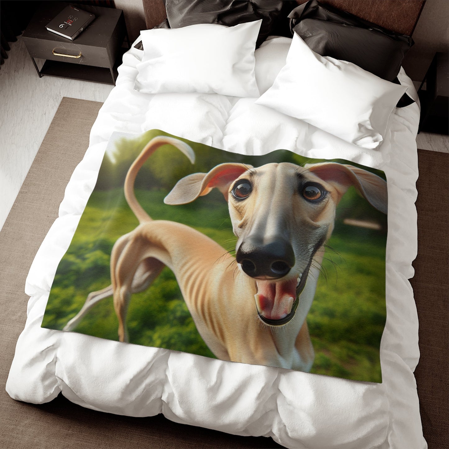 Sweatshirt Blanket – Plush Fleece Throw, 2 Size Options