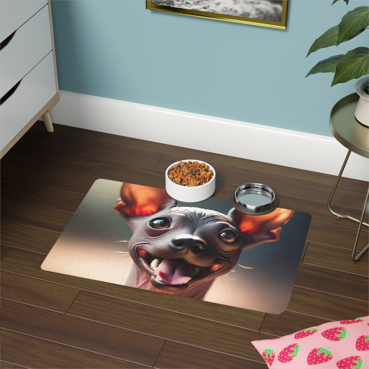 Non-Slip Pet Food Mat – Waterproof Feeding Mat for Dogs