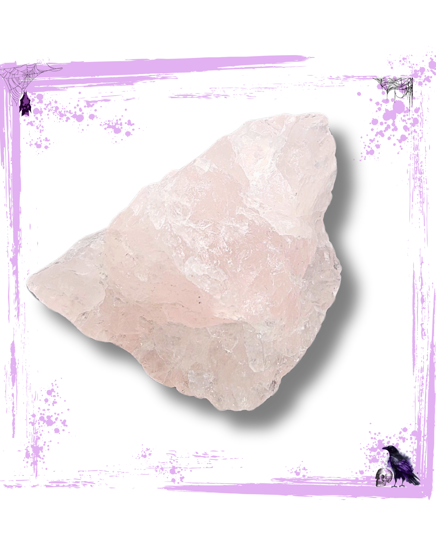 Quartz rose - Brut