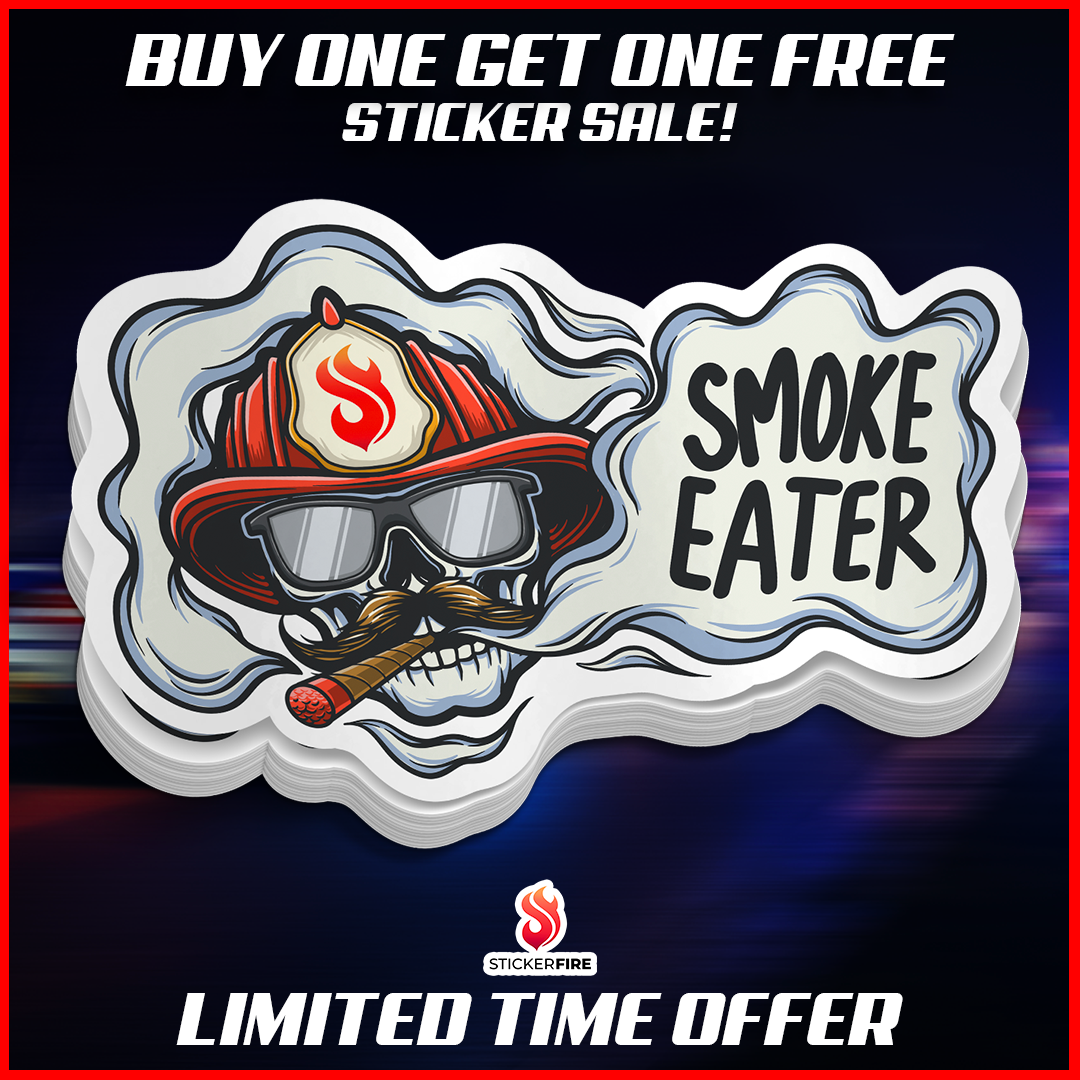 Smoke Eater Aufkleber
