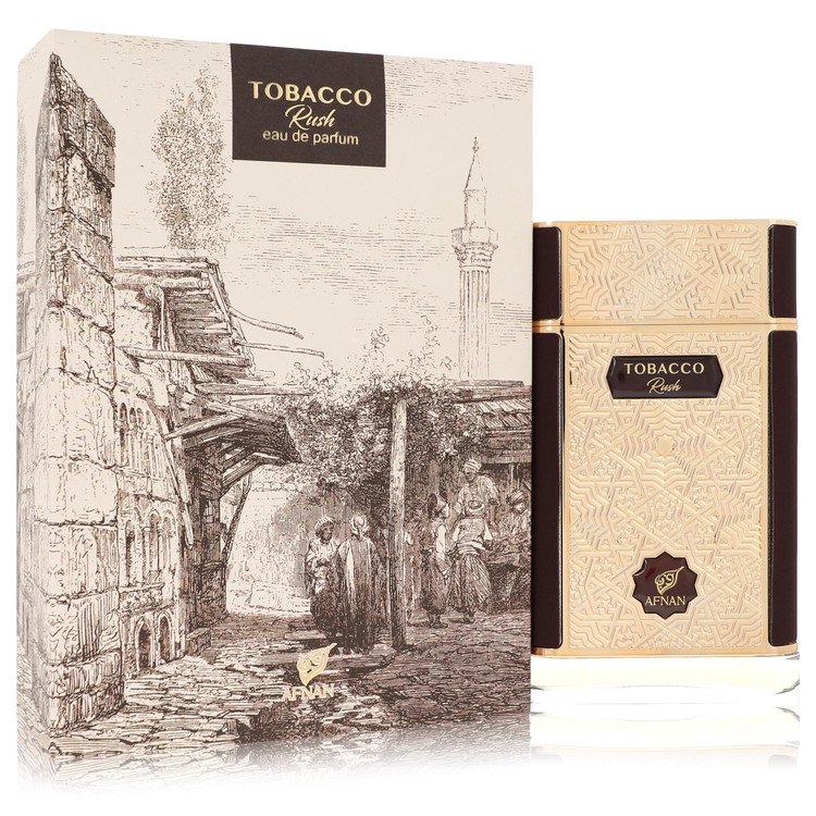 Afnan Tobacco Rush von Afnan Eau de Parfum Spray (Unisex) 80 ml für Herren