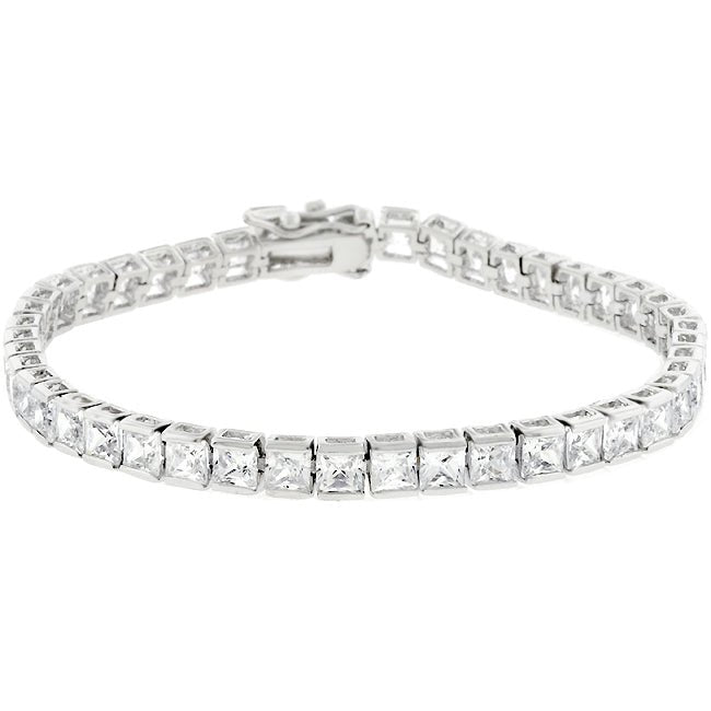 CZ Tone Tennis Bracelet - ThisandThatShoppe