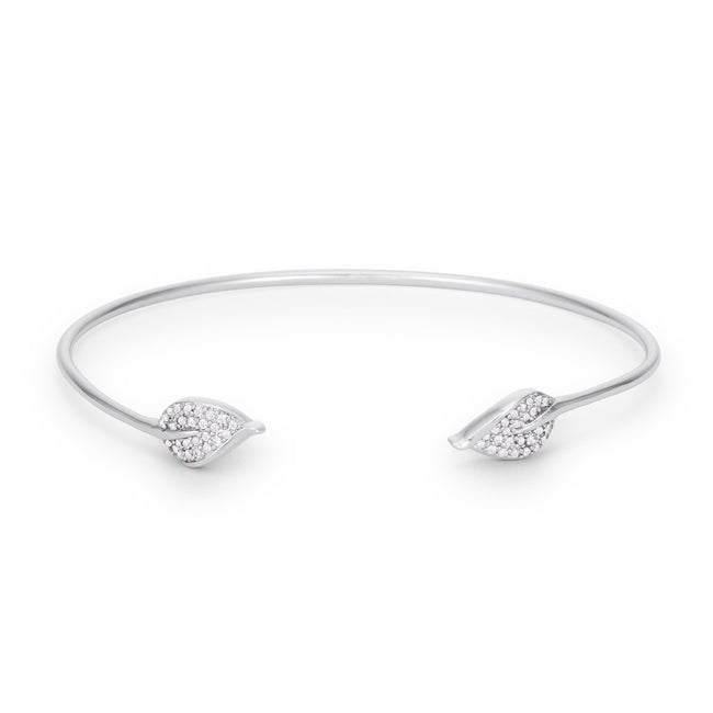 Trendy Bracelet with Cubic Zirconia Accents - ThisandThatShoppe