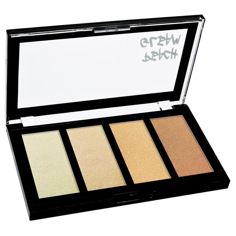KLEANCOLOR 3D Highlighter Palette – Peach Glam