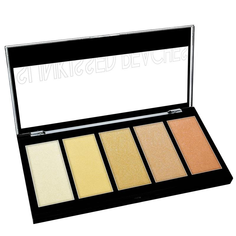 Palette illuminatrice prismatique 5 couleurs KLEANCOLOR - Sunkissed Peaches