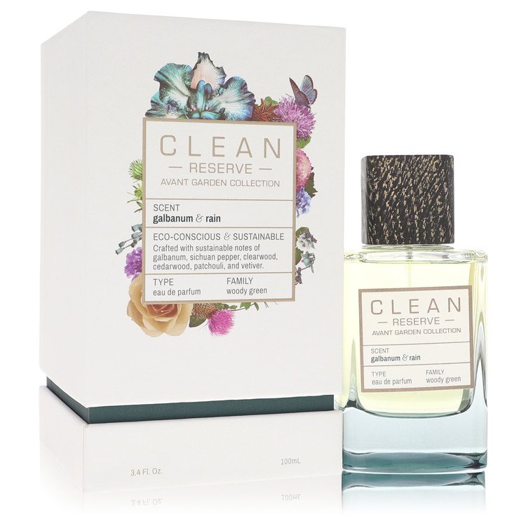Clean Reserve Galbanum & Rain by Clean Eau De Parfum Vaporisateur (Unisexe) 100 ml pour Femme