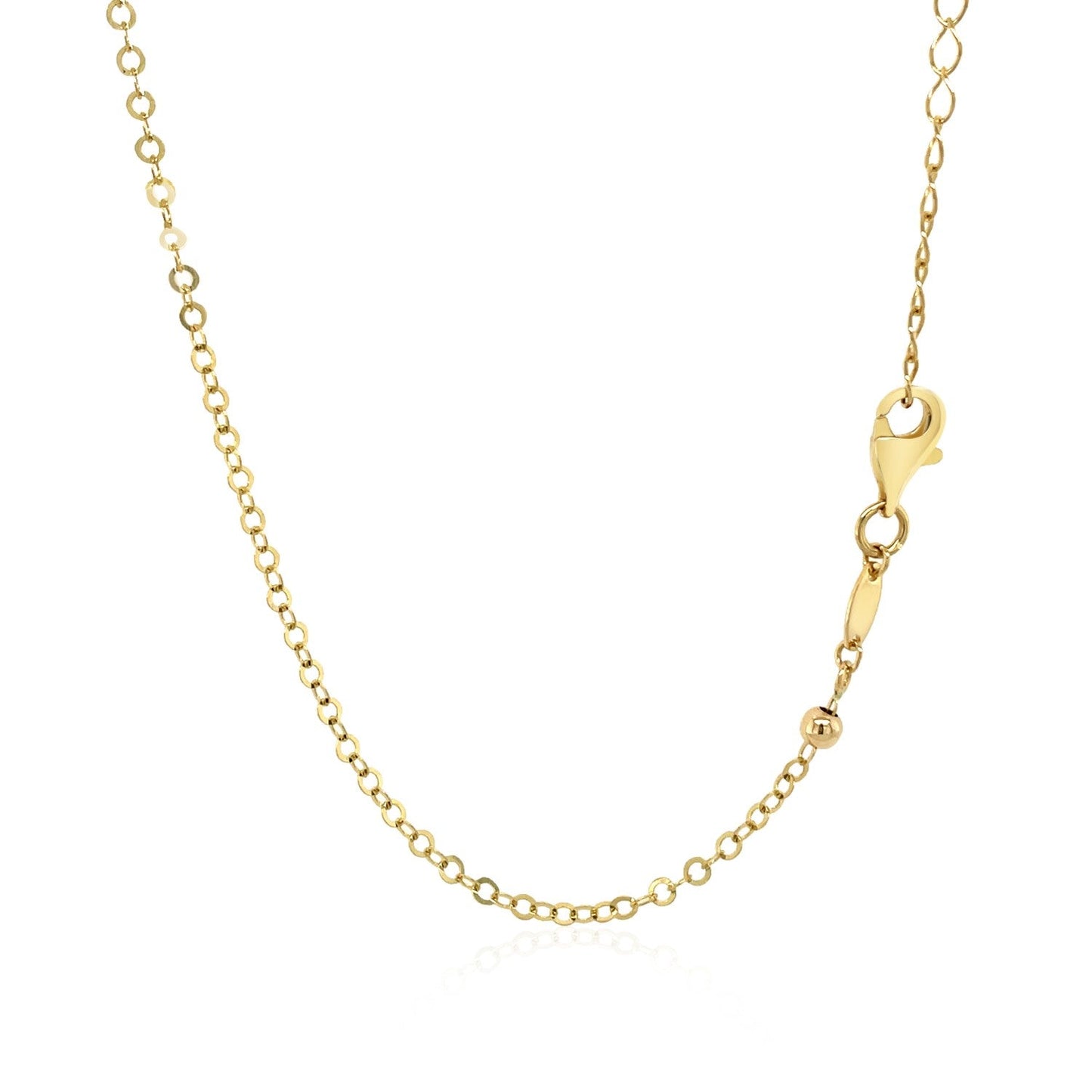 Choker Necklace with Hammered Beads in 14k Yellow Gold - ThisandThatShoppe