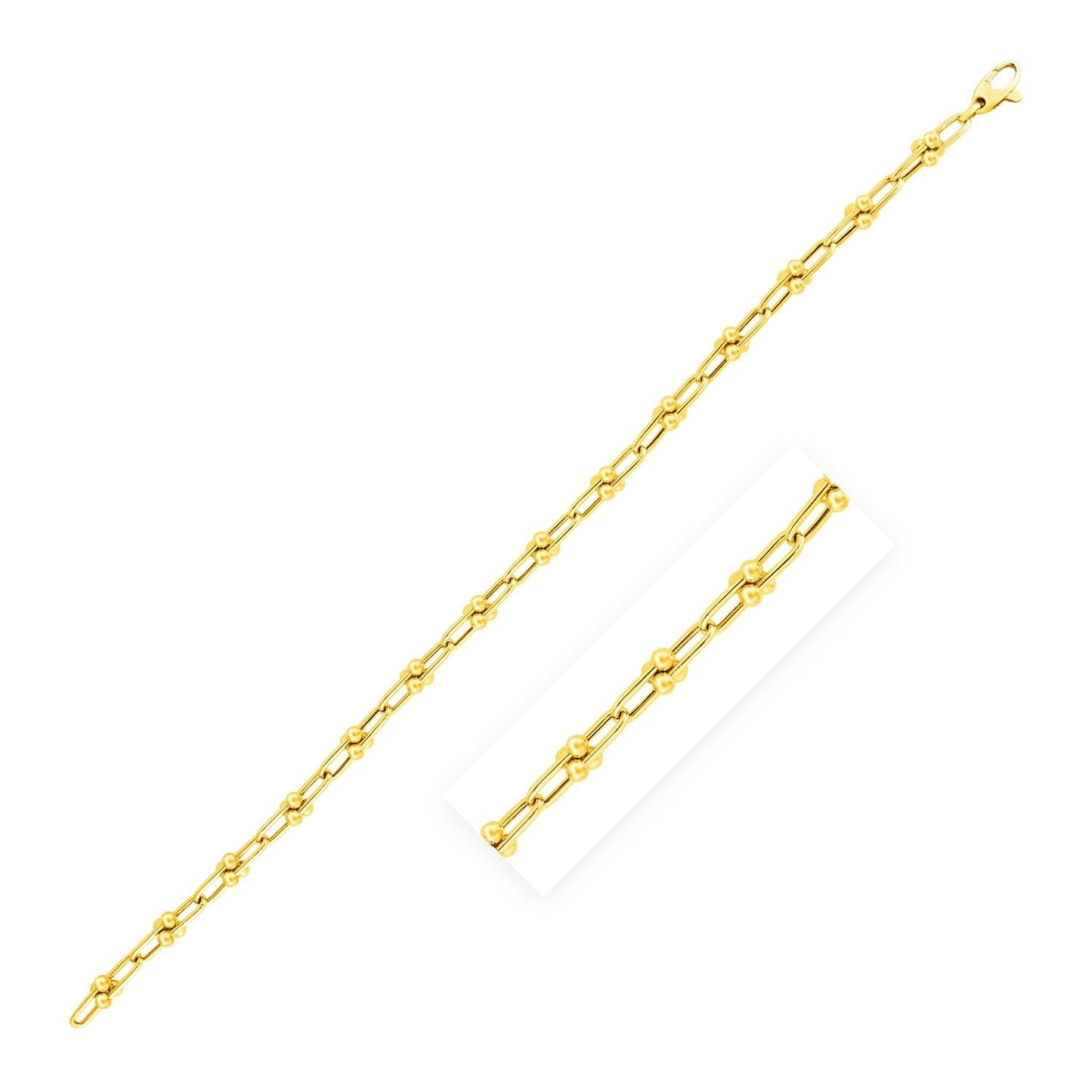 Jax Chain in 14k Yellow Gold (3.00 mm) - ThisandThatShoppe