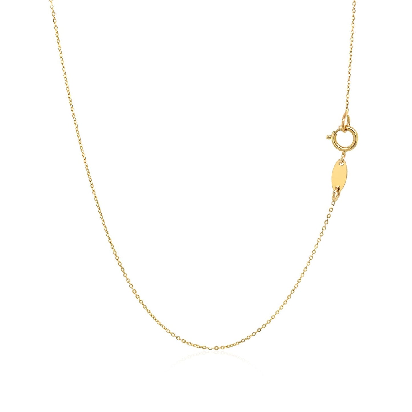 14k Yellow Gold Necklace with Five Pointed Star - ThisandThatShoppe