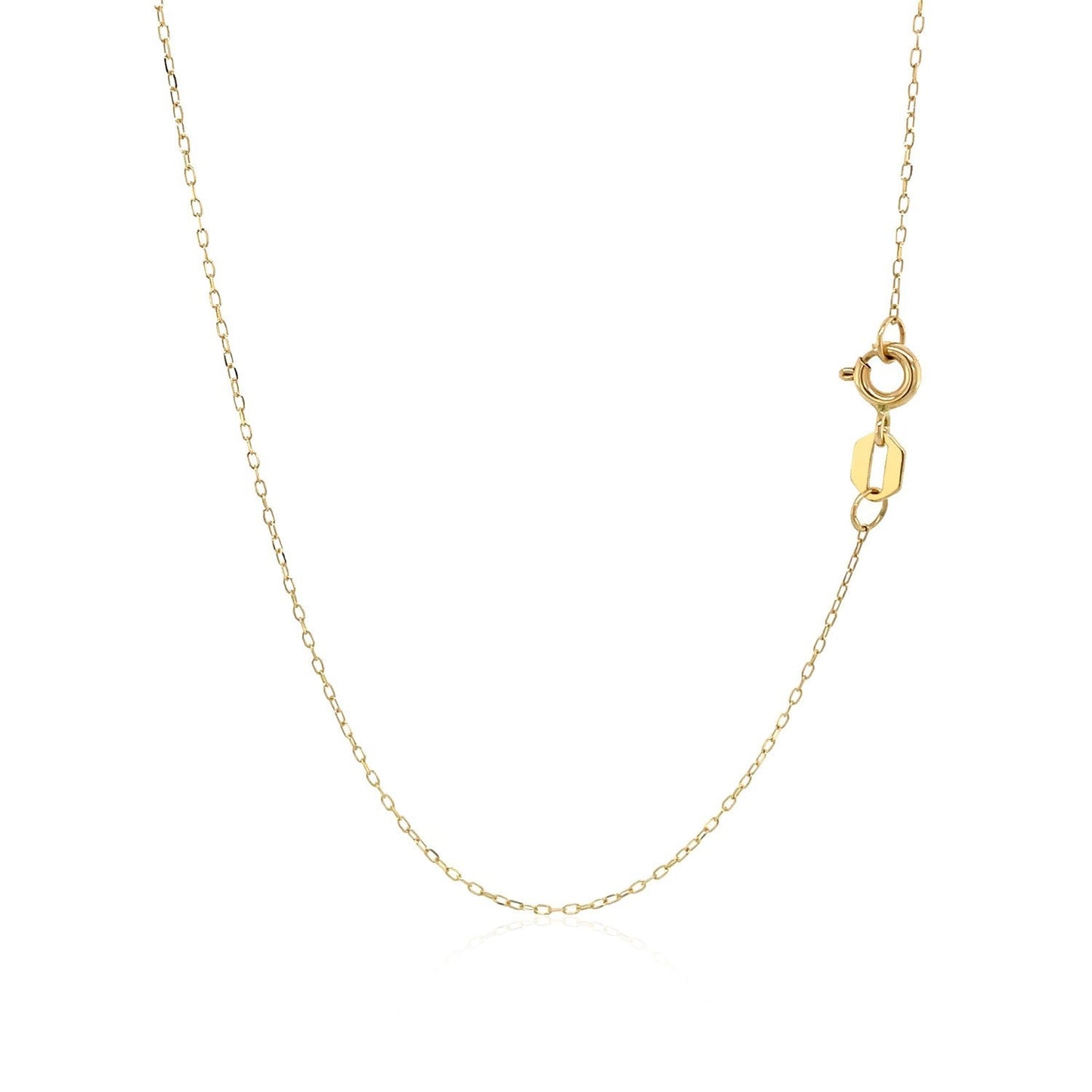 14K Yellow Gold Hand of Hamsa Necklace - ThisandThatShoppe