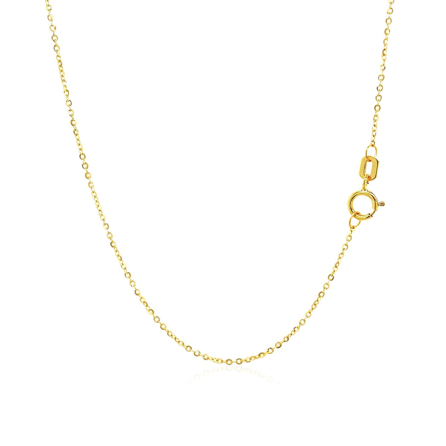 14k Yellow Gold Necklace with Eight Pointed Star and Beads - ThisandThatShoppe