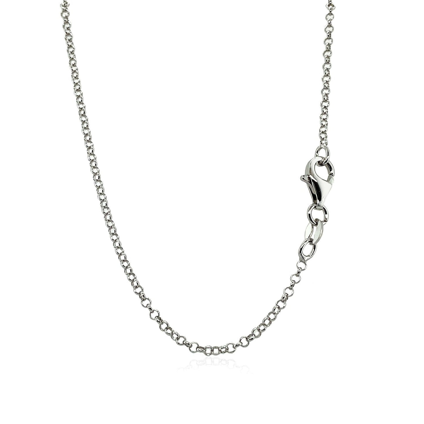 Sterling Silver 17 inch Necklace with Dream Catcher Pendant - ThisandThatShoppe